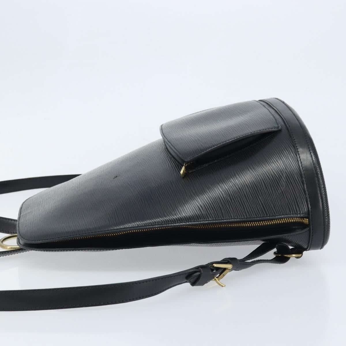 Louis Vuitton Gobelins Backpack Epi Leather, BLACK, LEATHER, Backpack
