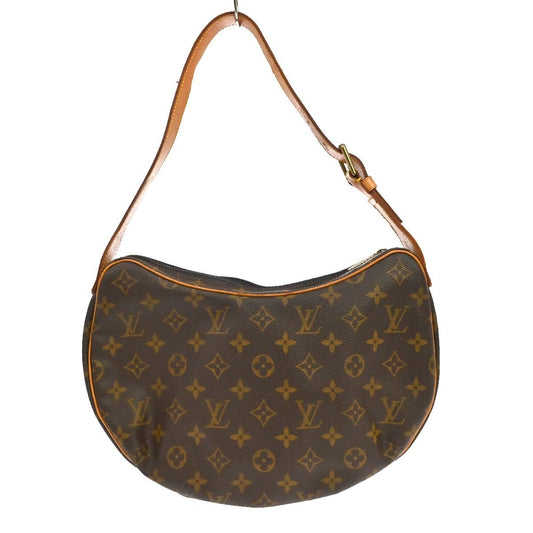 Louis Vuitton Croissant Handbag Monogram Canvas, Brown, Canvas, Handbag
