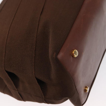 Salvatore Ferragamo Vala tote Canvas, BROWN, CANVAS, Tote bag