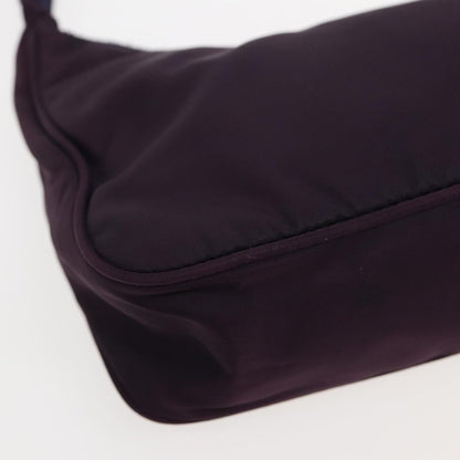 Prada Pochette Shoulder Bag Tessuto, PURPLE, NYLON, Clutche & pouche