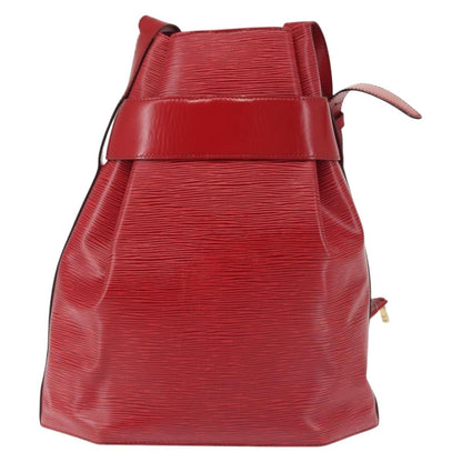 Louis Vuitton Vintage Sac d'Epaule Handbag Epi Leather, RED, LEATHER, Shoulder bag