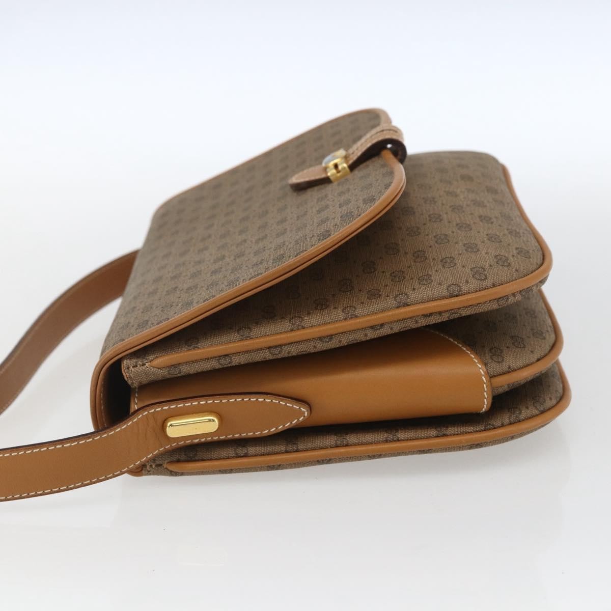 Gucci Micro GG supreme shoulder bag GG canvas, BEIGE, CANVAS, Shoulder bag