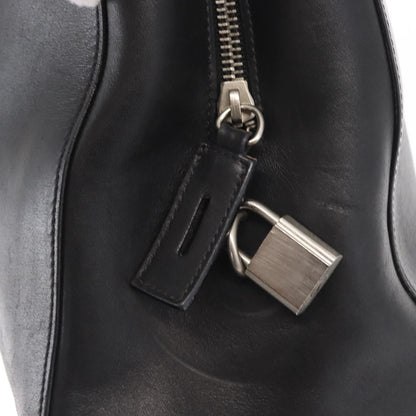 Prada Vintage Briefcase Leather, BLACK, LEATHER, Briefcase