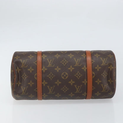 Louis Vuitton Papillon Handbag Monogram Canvas, BROWN, CANVAS, Handbag