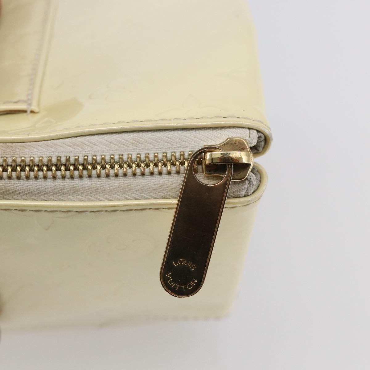 Louis Vuitton Rosewood Avenue Handbag Monogram Vernis, BEIGE, PATENT_LEATHER, Shoulder bag