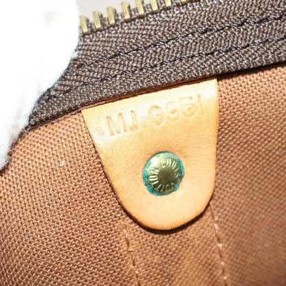 Louis Vuitton Keepall Bag Monogram Canvas, BROWN, CANVAS, Travel bag