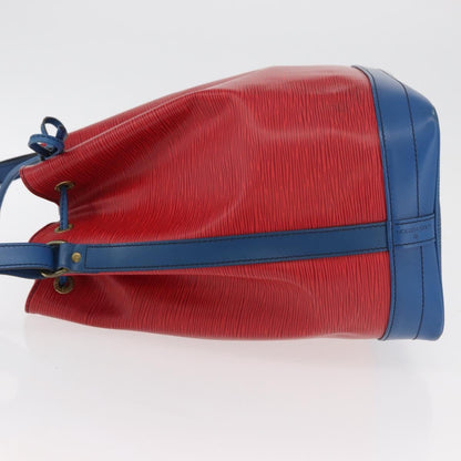Louis Vuitton Bicolor Noe Handbag Epi Leather, Red, Leather, Shoulder Bag