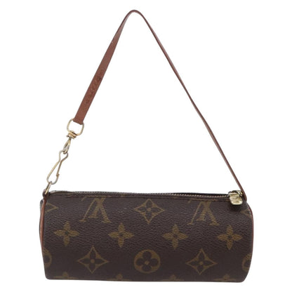 Louis Vuitton Papillon Pochette Monogram Canvas, BROWN, CANVAS, Handbag