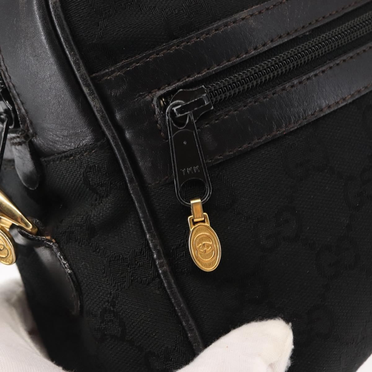 Gucci Ophidia Shoulder Bag GG Coated Canvas, BLACK, CANVAS, Shoulder bag