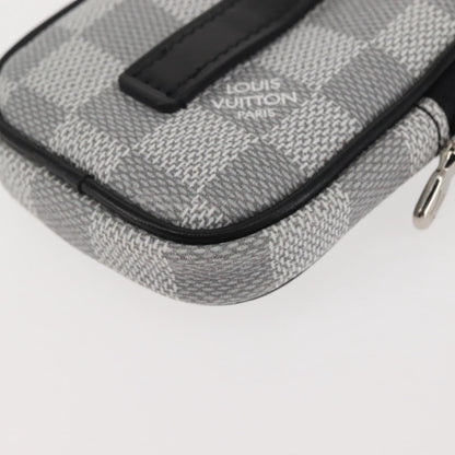 Louis Vuitton Modular Pouch Limited Edition Damier Graphite 3D, GRAY, CANVAS, Clutche & pouche