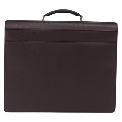 Louis Vuitton Pilot Briefcase Taiga Leather, BROWN, LEATHER, Briefcase