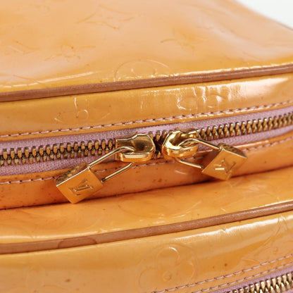 Louis Vuitton Wooster Handbag Monogram Vernis, BEIGE, PATENT_LEATHER, Handbag