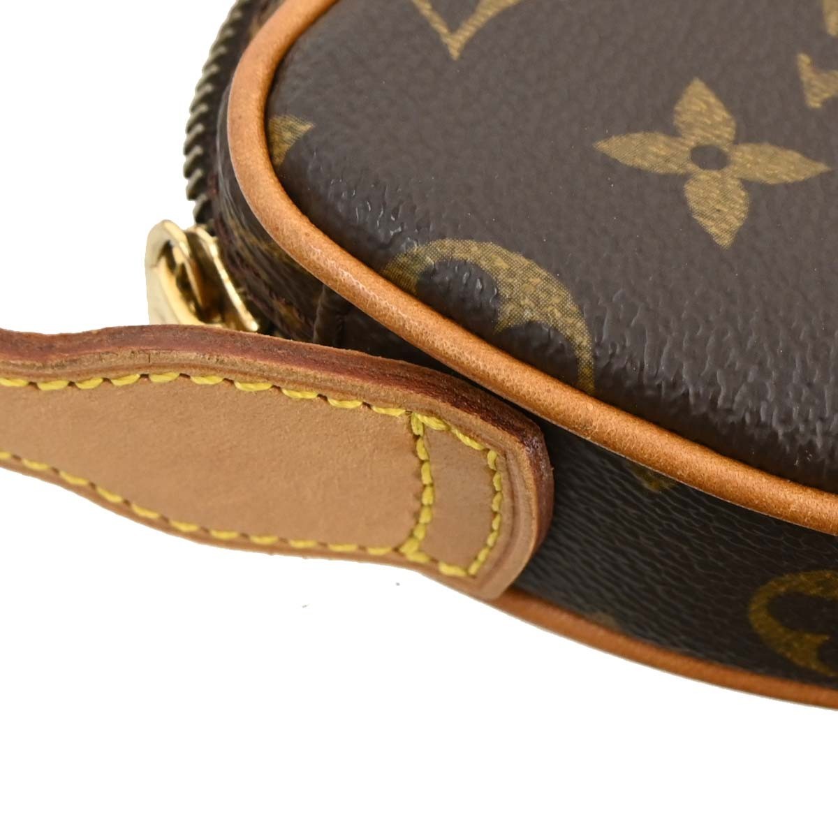 Louis Vuitton Croissant Handbag Monogram Canvas, BROWN, CANVAS, Shoulder bag