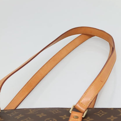Louis Vuitton Babylone Handbag Monogram Canvas, BROWN, CANVAS, Tote bag