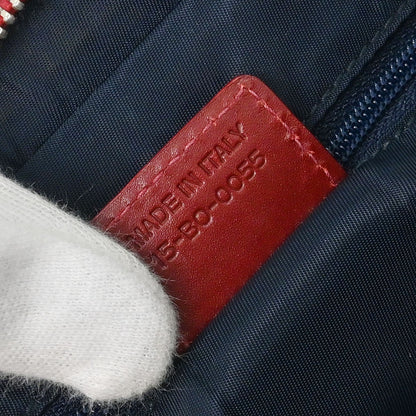 Christian Dior Vintage Trotter Zip Tote Diorissimo Canvas, NAVY, CANVAS, Tote bag