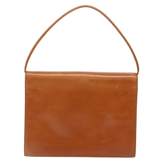 Loewe Anagram handbag Leather, BROWN, LEATHER, Handbag