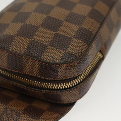 Louis Vuitton Geronimos Waist Bag Damier, BROWN, CANVAS, Shoulder bag
