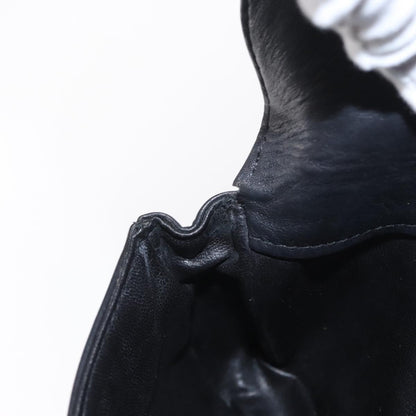 Chanel Chain Envelope Belt Bag Quilted Calfskin, BLACK, LEATHER, Clutche & pouche