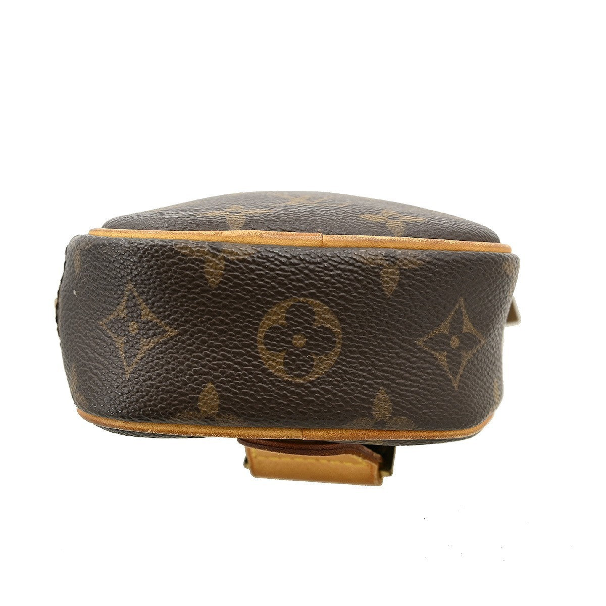 Louis Vuitton Pochette Gange Monogram Canvas, BROWN, CANVAS, Clutche & pouche