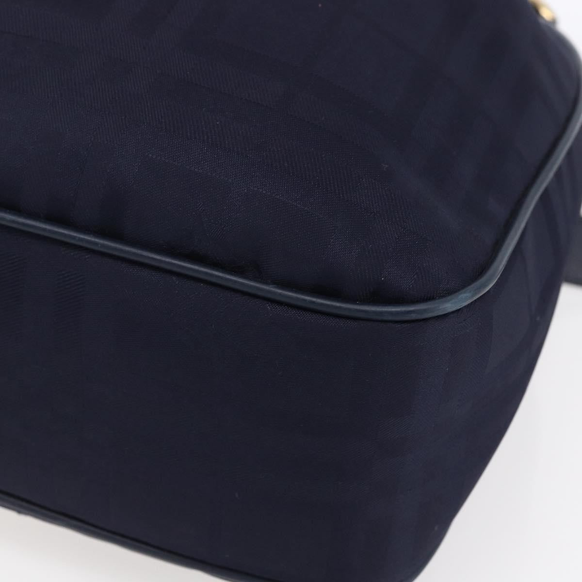 Burberry Vintage Shoulder Bag Nylon, NAVY, NYLON, Shoulder bag