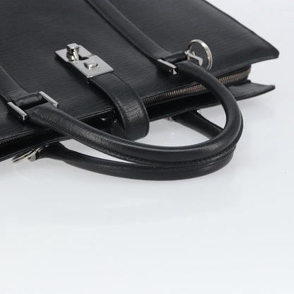 Gucci Vintage Handbag Leather, BLACK, LEATHER, Handbag