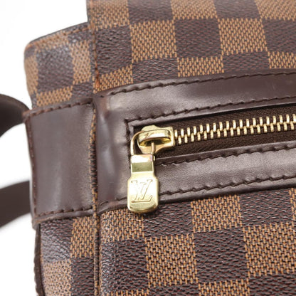 Louis Vuitton Bastille Bag Damier, BROWN, CANVAS, Shoulder bag