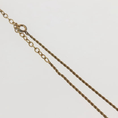 Christian Dior CD Pendant Necklace Gold-plated, GOLD, GOLD_PLATED, Necklace