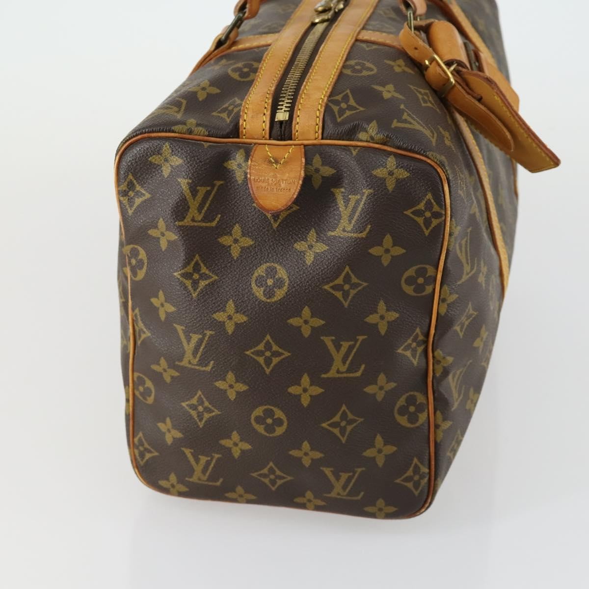 Louis Vuitton Sac Souple Handbag Monogram Canvas, BROWN, CANVAS, Travel bag