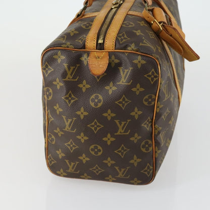 Louis Vuitton Sac Souple Handbag Monogram Canvas, BROWN, CANVAS, Travel bag