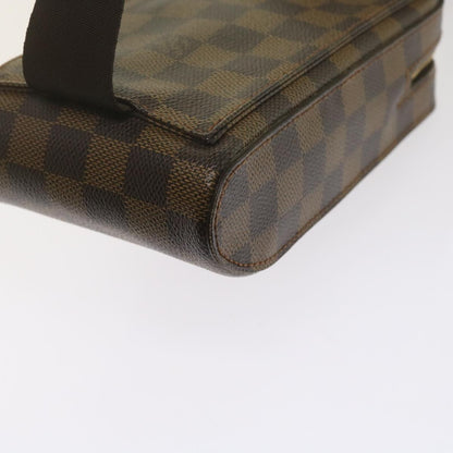 Louis Vuitton Geronimos Waist Bag Damier, BROWN, CANVAS, Travel bag