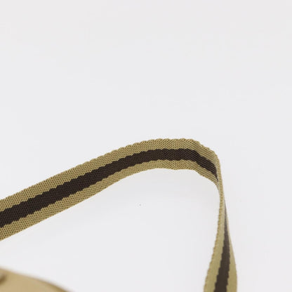 Gucci Vintage Shoulder Bag Canvas, BEIGE, CANVAS, Shoulder bag