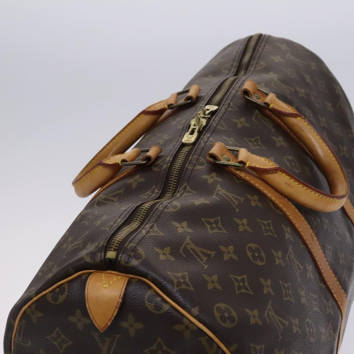 Louis Vuitton Keepall Bag Monogram Canvas, MULTICOLOUR, CANVAS, Travel bag