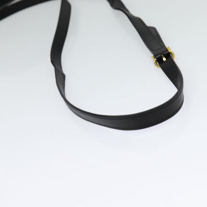 Salvatore Ferragamo Vala Shoulder Bag Leather, BLACK, LEATHER, Shoulder bag