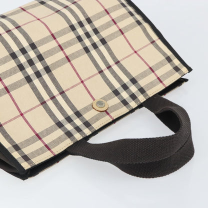 Burberry Nova Check Tote canvas check pattern, BEIGE, CANVAS, Tote bag