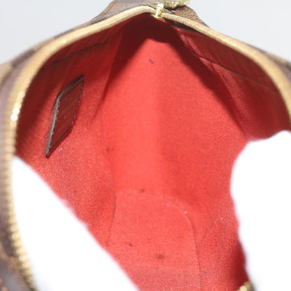 Louis Vuitton Geronimos Waist Bag Damier, BROWN, CANVAS, Travel bag