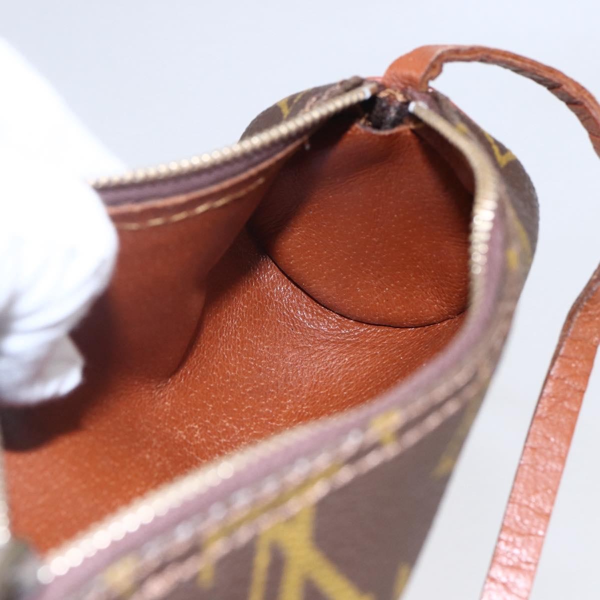 Louis Vuitton Papillon Pochette Monogram Canvas, Brown, Canvas, Clutch