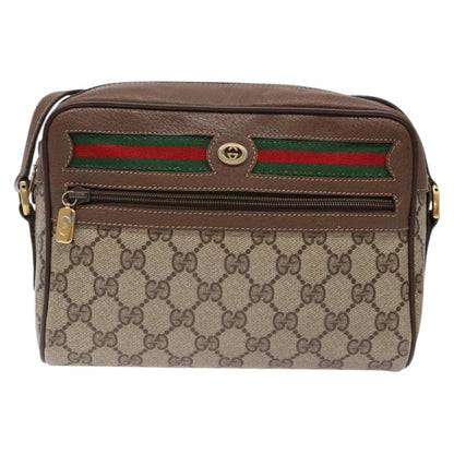 Gucci Ophidia Shoulder Bag GG Canvas, BEIGE, CANVAS, Shoulder bag