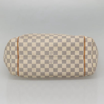 Louis Vuitton Totally Handbag Damier, WHITE, CANVAS, Tote bag