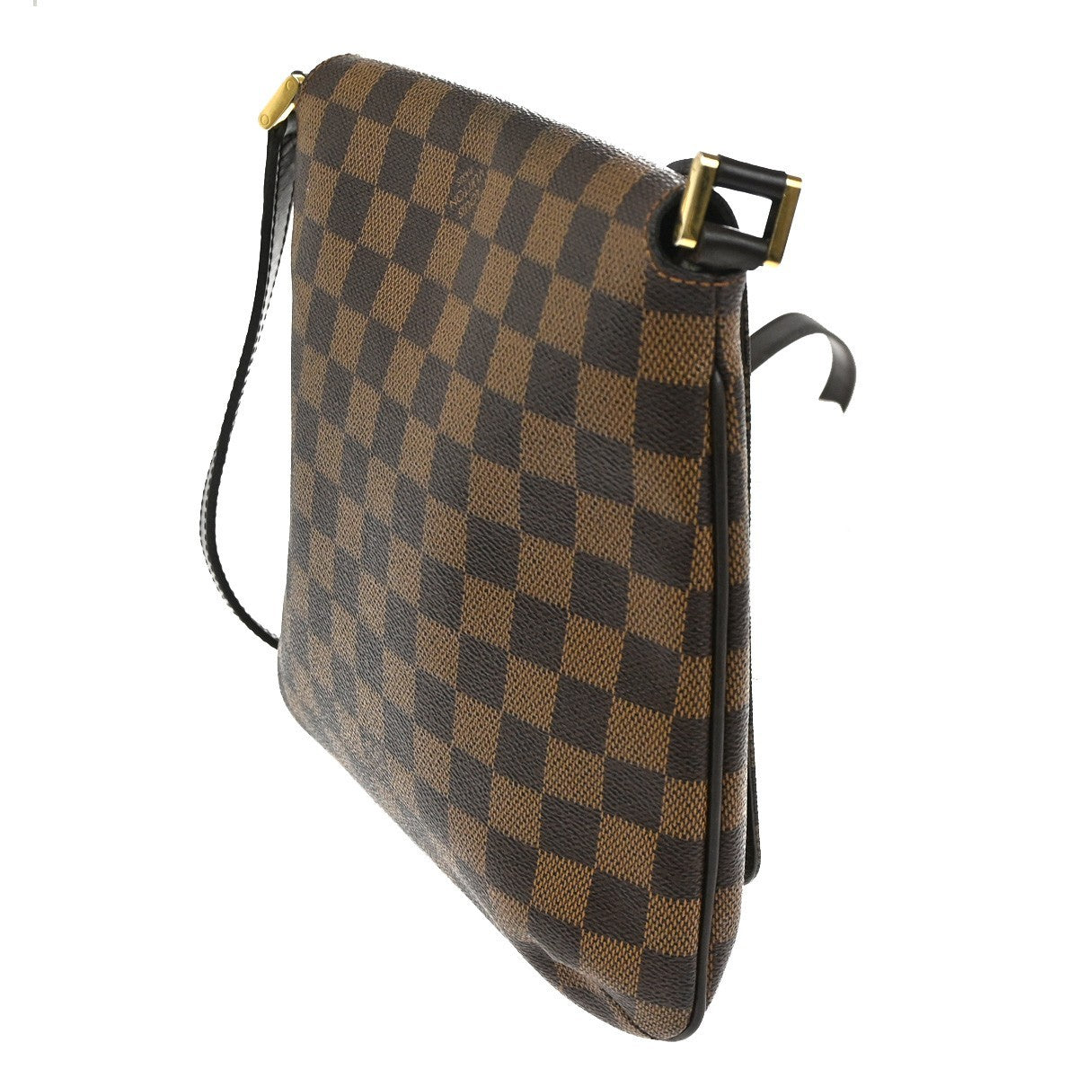 Louis Vuitton Musette Salsa Handbag Damier Canvas, BROWN, CANVAS, Shoulder bag