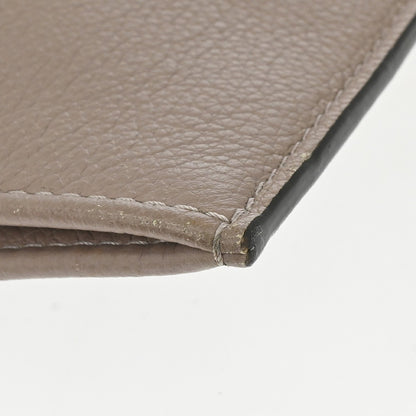Louis Vuitton Zip Around Pochette Jour Leather, Beige, Leather, Clutch