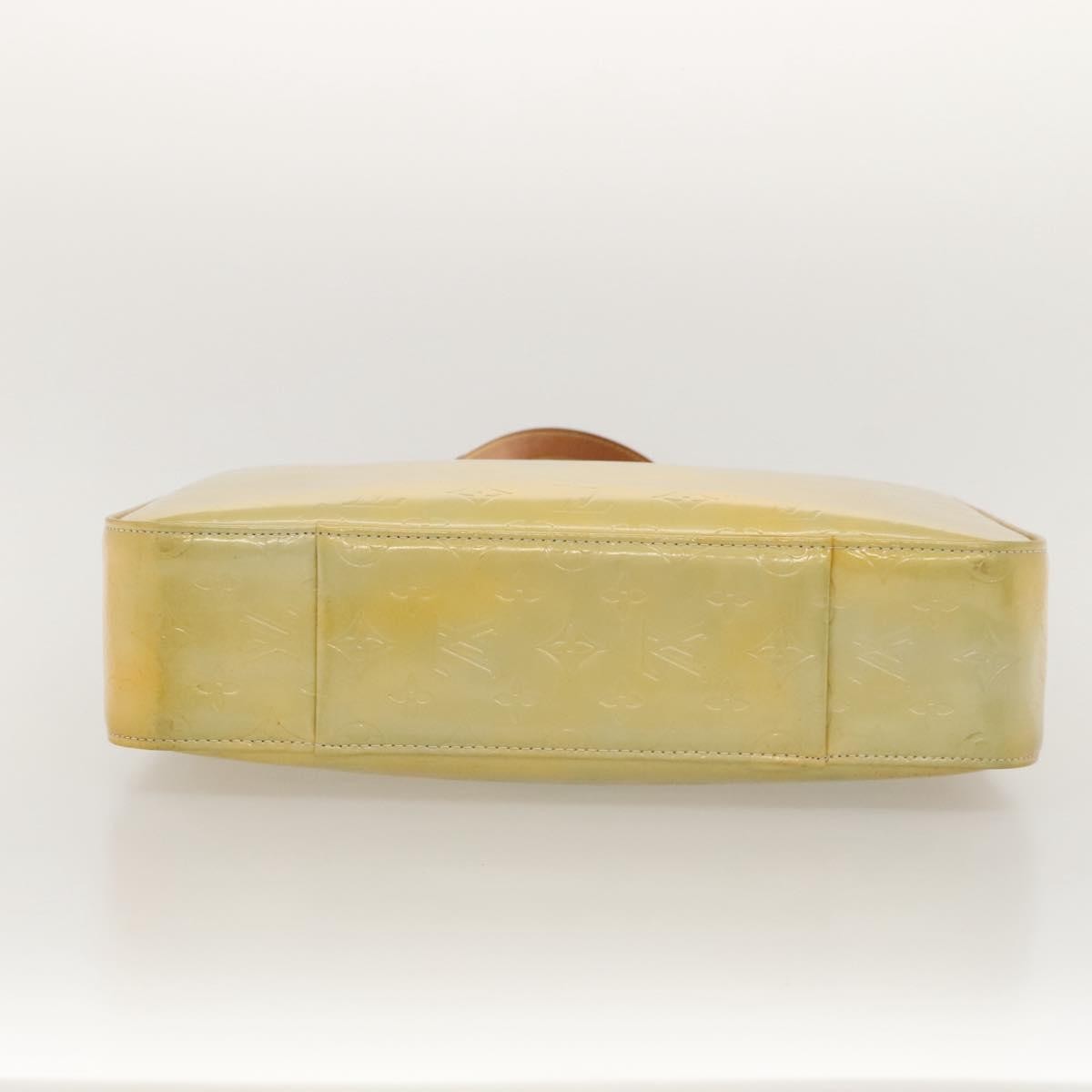 Louis Vuitton Columbus Handbag Monogram Vernis, GRAY, PATENT_LEATHER, Tote bag