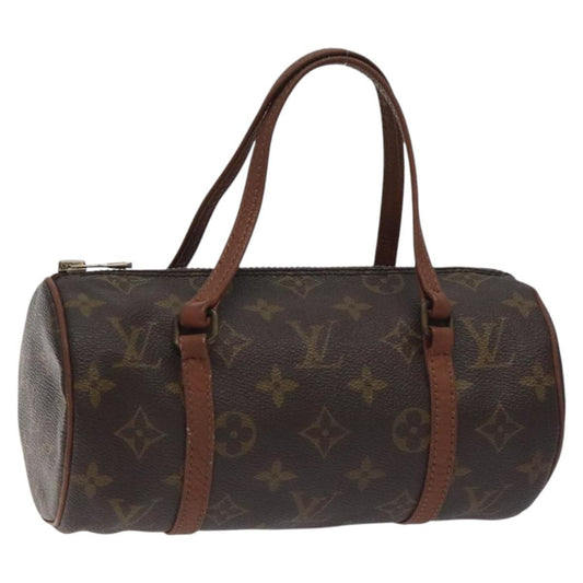 Louis Vuitton Papillon Handbag Monogram Canvas, BROWN, CANVAS, Handbag