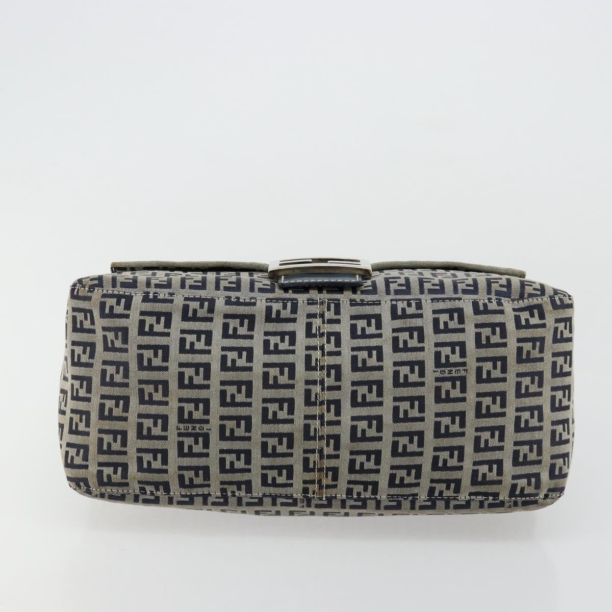 Fendi Mama Forever Bag Zucchino Canvas, Navy, Canvas, Shoulder Bag