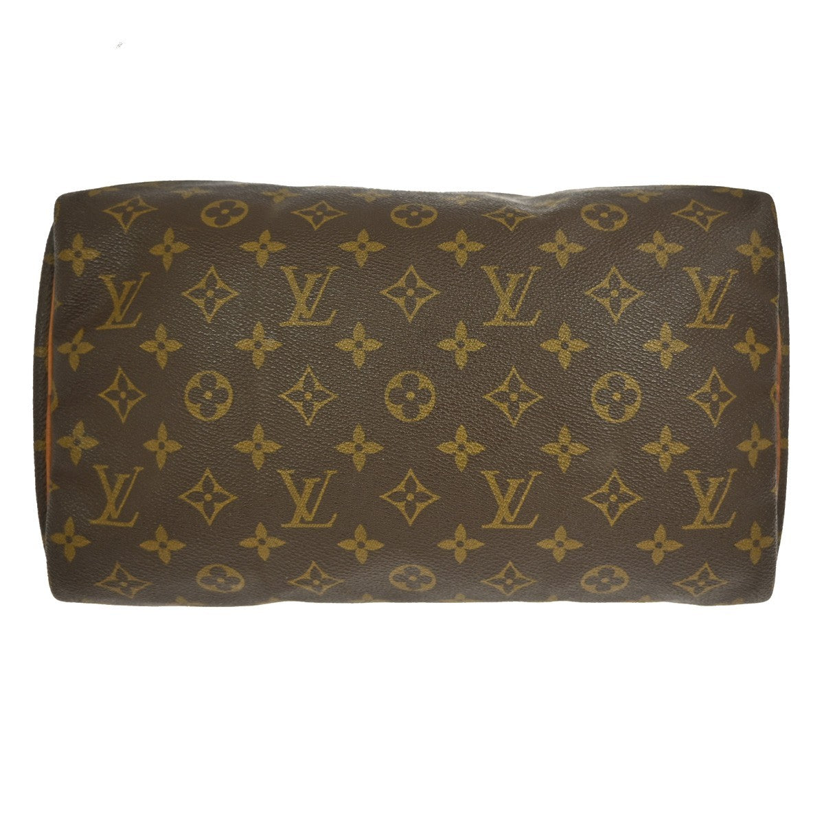 Louis Vuitton Speedy Handbag Monogram Canvas, BROWN, MONOGRAM CANVAS,LEATHER, Handbag