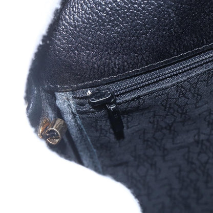 Saint Laurent Vintage Shoulder Bag Leather, BLACK, LEATHER, Shoulder bag