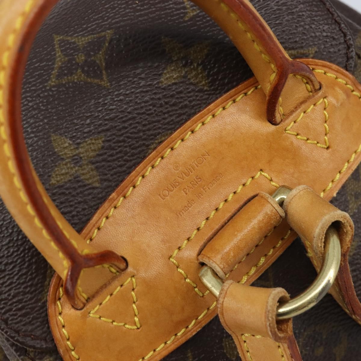 Louis Vuitton Vintage Montsouris Backpack Monogram Canvas, Brown, Canvas, Handbag
