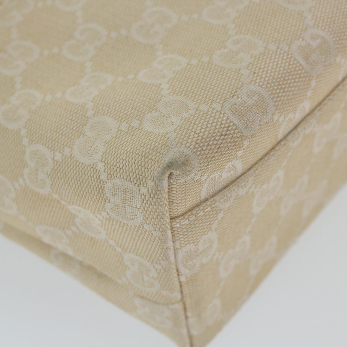 Gucci GG Canvas Bag Canvas, BEIGE, CANVAS, Handbag