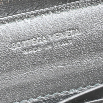 Bottega Veneta Intrecciato Wallet Leather, BLACK, LEATHER, Wallets