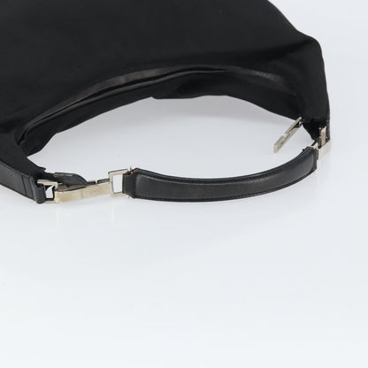 Gucci Vintage Shoulder Bag Nylon, BLACK, NYLON, Shoulder bag