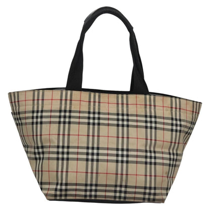 Burberry Nova Check Tote Nylon, BEIGE, NYLON, Tote bag